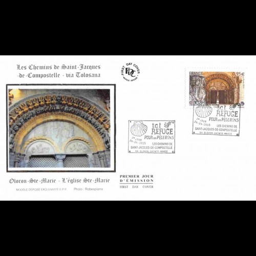 Fdc soie eglise de sainte - soie,