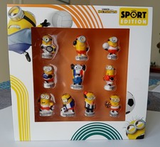 FEVES - COFFRET NEUF 2025 "LES MINIONS FONT DU SPORT"  - SERIE COMPLETE 10 FEVES
