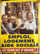Politique : affiche du Front