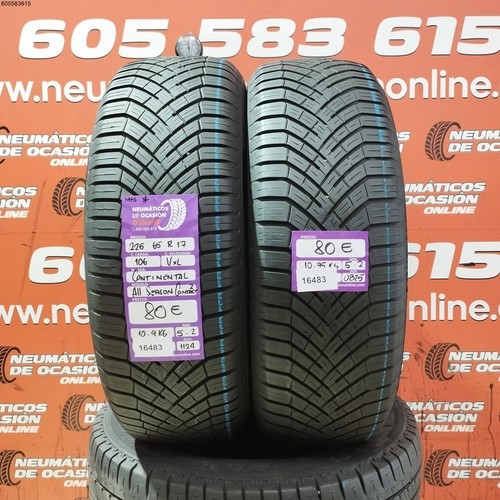 Pneus continental 225 65r17 - pneus, 225/65r17