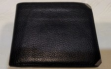 Porte Billet, Porte Monnaie, Porte Carte Cuir Noir Le Tanneur