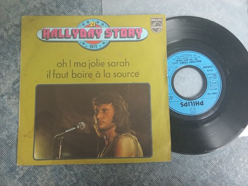 Johnny hallyday 45t story - hallyday,