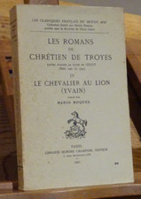 Mario Roques Les Romans De