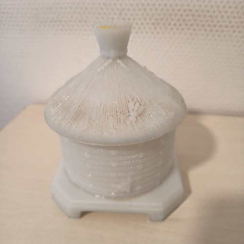 Bonbonnière opaline foire - opaline,