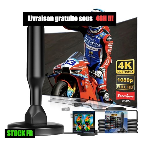 Antenne intérieure tnt - tv,