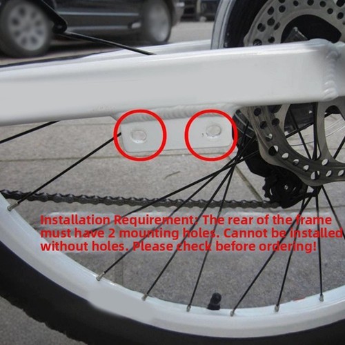 Support vélo deux trous - à,