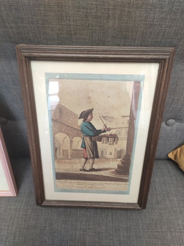 Ancien tableau lithographie - ancien,