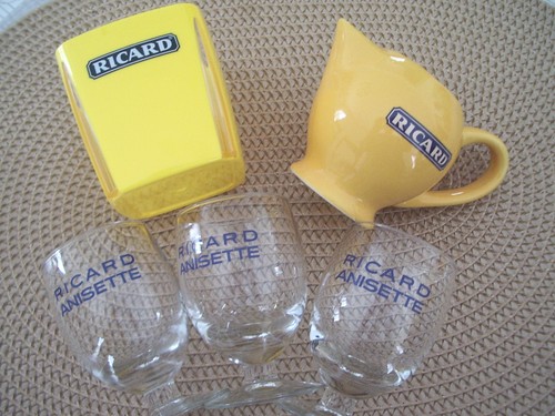 Lot ricard verres bac à - 3,