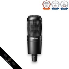 Audio-Technica AT-2020 XLR Microphone à condensateur AT2020 Recording Podcast...