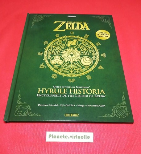Hyrule historia guide - hyrule, officiel