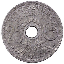 Coin - France - Pré-série Lindauer 25 centimes 1940 - PCGS SP 64