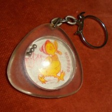 Porte-clés Canard GÉDÉON Jeux de 3 billes HARCOURT - TROYES BD PINOCCHIO