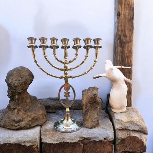 Menorah greffée laiton - greffée,