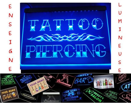 Led panneau tatouage piercing - led,