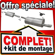 Ligne pot échappement pour - pot, d'échappement