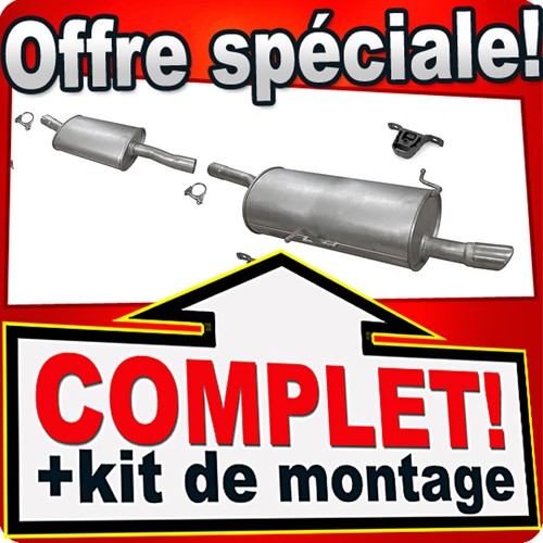 Ligne pot échappement pour - ligne,