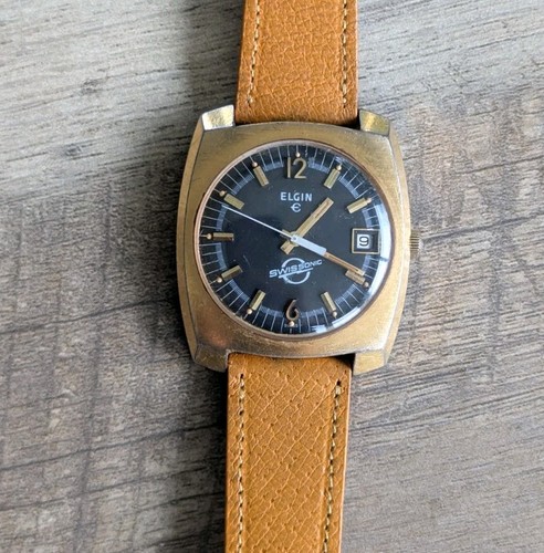 Vintage elgin 1970s swisssonic - elgin,