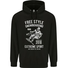 Hoodie Enfant Freestyle Snowboard