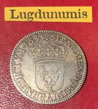 Louis XIV 1/2 Ecu 1655 A Paris
