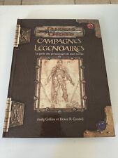 D&D  Dungeons & dragons. Campagnes légendairesv3 JDR Jeu de Role