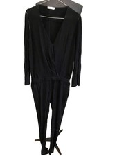 Très Belle Combinaison Pantalon Noir Bash 34/36 Tbe