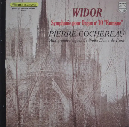Widor symphonie pour orgue - lp,