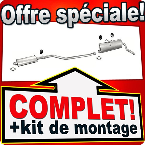 échappement pour citroen - pour,