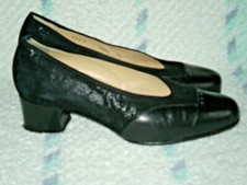 Chaussures Italiennes FINEST FIGINI * Daim et Cuir noir p.38
