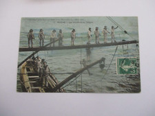 CPA MARINE LES HOMMES AU TANGON