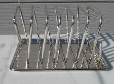 GELB France : Porte toasts en métal argenté 