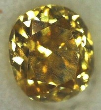 Diamant naturel jaune intense