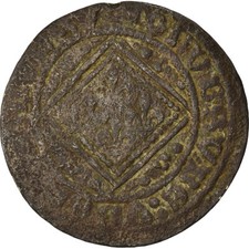 [#2151] France, Jeton, Jeton de Compte à la nef, Histoire, VF(20-25), Cuivre