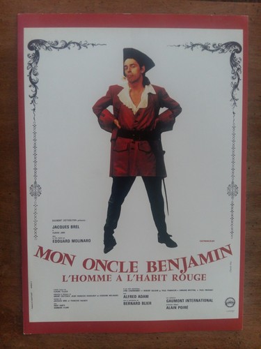 Plaquette mon oncle - oncle, benjamin