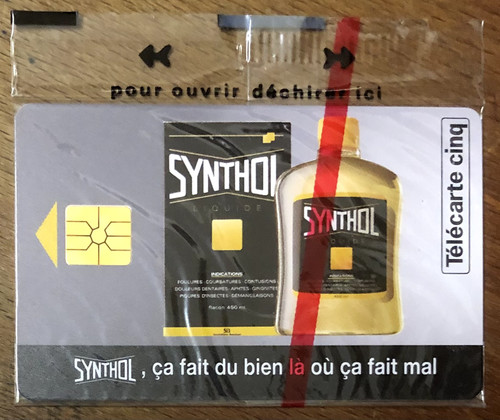 Telecarte syntol réf - telecarte, 5u