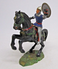 AW763 STARLUX LUXE 1964 MOYEN AGE BOUCLIER EN L'AIR EPEE CHEVAL CABRE 6117