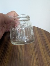 pot de yaourt ofco ancien en verre, verrerie VB