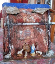 Charmante crèche Devineau des années 1950