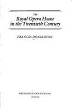 Royal Opera House Frances