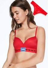 Soutien gorge push up rouge