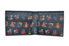 Portefeuille En Cuir Imprimé