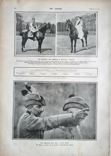 1901 imprimé allemand - 1901, emperor