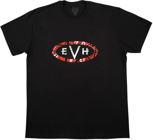 Evh wolfgang tee shirt black - evh,