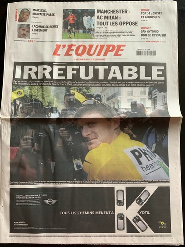 Equipe journal 4 2007 - l'equipe, 24/4/2007