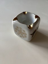 cendrier ancien en porcelaine