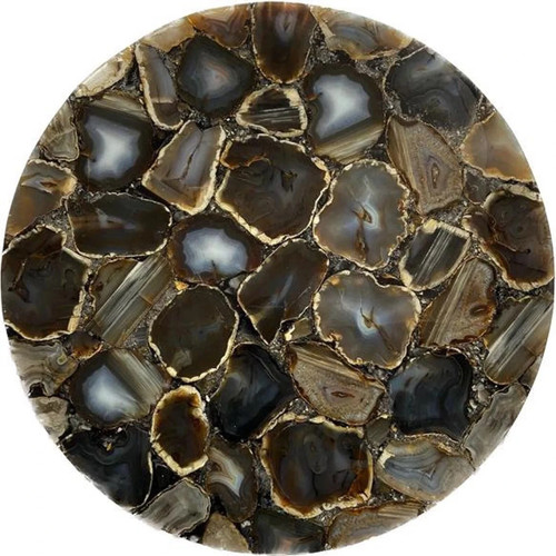 Geode table top agate - top,,