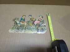 ENFANTS ATTELAGE DE CHEVRES