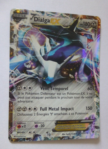 Carte pokémon dialga - pokémon,
