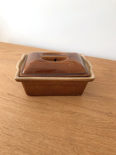 Terrine rectangulaire vintage