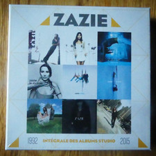 Zazie Intégrale des albums studios 1992 2015 Neuf sous Blister Coffret 9 CD 2022