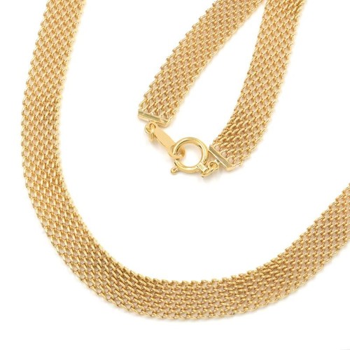 Collier maille carats yg - collier,